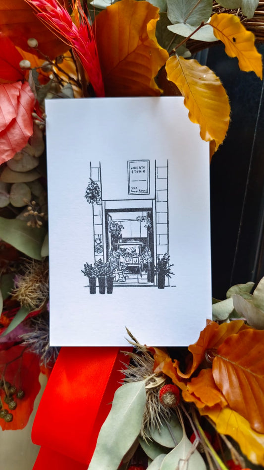 Wreath Studio Post Card